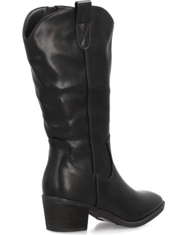SPORT3PUNTO0 YG868 BOTAS ALTAS DE ESTILO COWBOY PARA MUJER EN COLOR NEGRO VARIOS COLORES