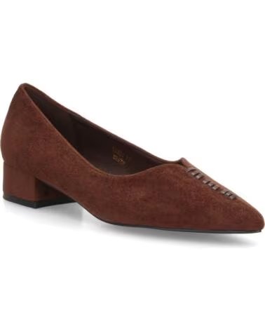 SPORT3PUNTO0 YK559 ZAPATOS DE TACÓN DE ANTE MARRÓN VARIOS COLORES