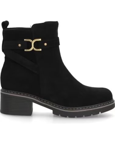 SPORT3PUNTO0 TF-1276 BOTINES DE MUJER EN ANTE SINTÉTICO CON DETALLE METÁLICO VARIOS COLORES