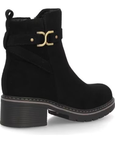 SPORT3PUNTO0 TF-1276 BOTINES DE MUJER EN ANTE SINTÉTICO CON DETALLE METÁLICO VARIOS COLORES