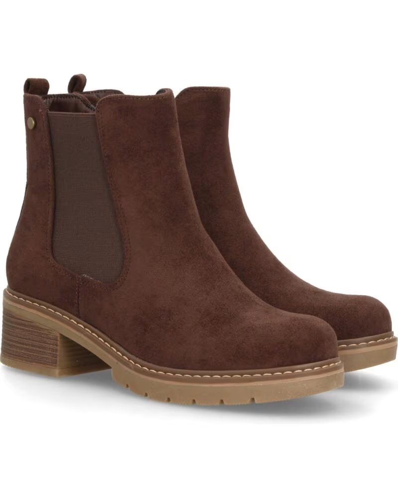 SPORT3PUNTO0 1278-MARRON DAMEN CHELSEA BOOTS VARIOS COLORES