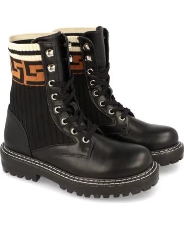 SPORT3PUNTO0 STIVALI STILE BIKER E ANFIBI MILITARI RQ523 NERI VARIOS COLORES