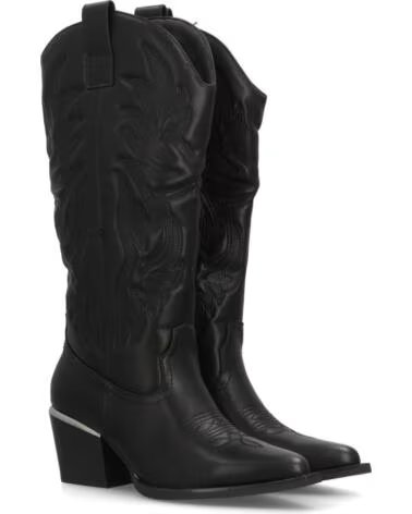 SPORT3PUNTO0 VR6-3320 SCHWARZE WESTERNSTIEFEL COWBOY-STIL VARIOS COLORES