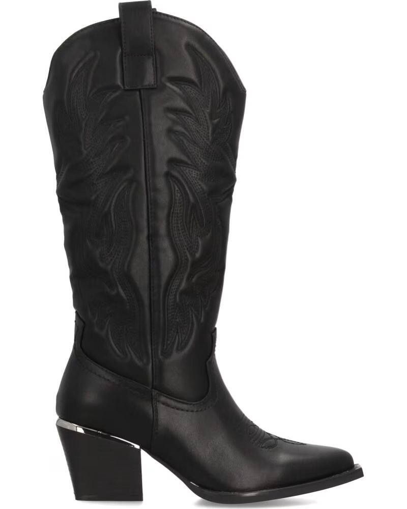SPORT3PUNTO0 VR6-3320 SCHWARZE WESTERNSTIEFEL COWBOY-STIL VARIOS COLORES