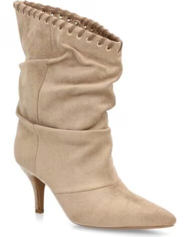SPORT3PUNTO0 ABSATZ-STIEFELETTEN AUS KUNSTWILDLEDER 2568A-KAKI VARIOS COLORES