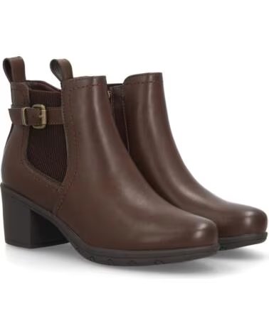 SPORT3PUNTO0 VR6-3301 BRAUNE DAMEN STIEFELETTEN MIT ABSATZ VARIOS COLORES
