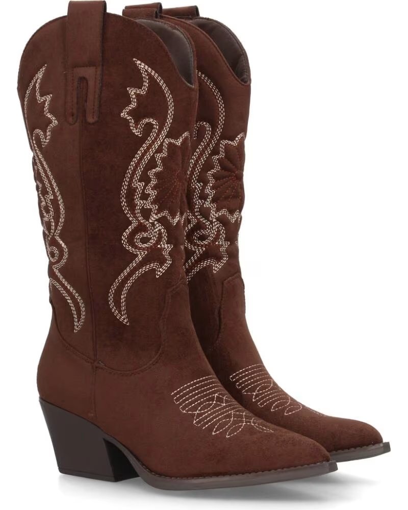 SPORT3PUNTO0 YY-33 STIVALI COWBOY MARRONE VARIOS COLORES
