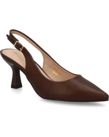 SPORT3PUNTO0 YK329 BRAUNE SLINGBACK PUMPS VARIOS COLORES