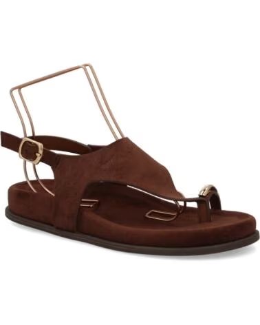 SPORT3PUNTO0 HG-5814 BRAUNE LEDERSANDALEN VARIOS COLORES