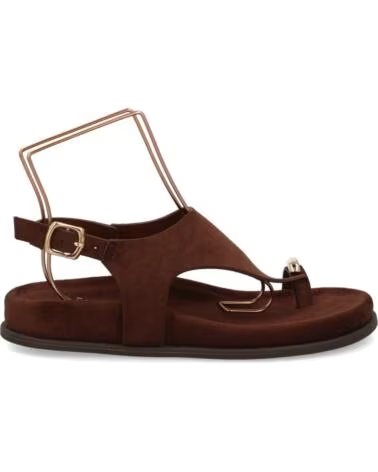 SPORT3PUNTO0 HG-5814 BRAUNE LEDERSANDALEN VARIOS COLORES
