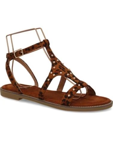 SPORT3PUNTO0 TF6068 LEOPARD FLACHE SANDALEN VARIOS COLORES
