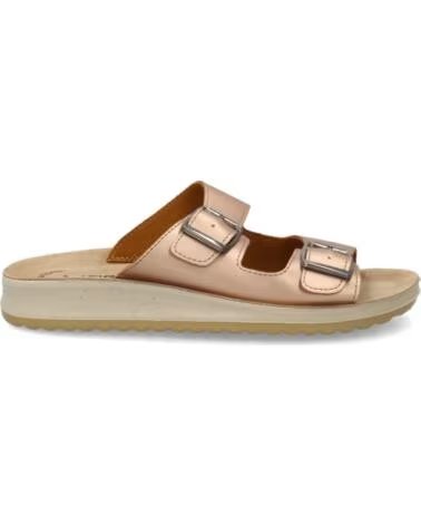 SPORT3PUNTO0 6533 FLACHE DAMENSANDALEN ROSA VARIOS COLORES