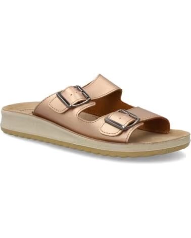 SPORT3PUNTO0 6533 FLACHE DAMENSANDALEN ROSA VARIOS COLORES