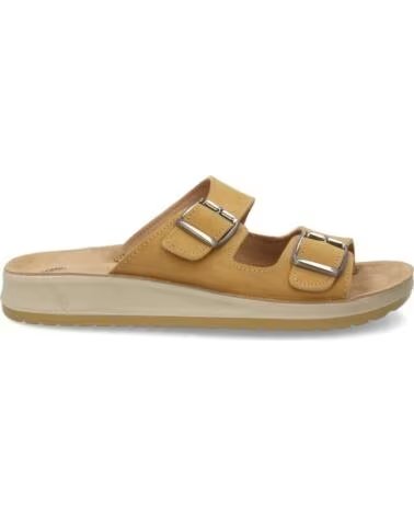 SPORT3PUNTO0 6542 ECHTLEDERSANDALEN IN CAMEL VARIOS COLORES