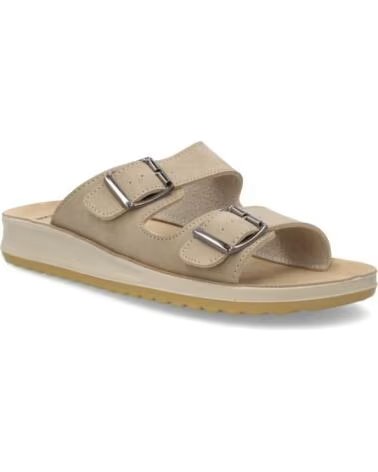 SPORT3PUNTO0 6542-NUDE FLACHE DAMENANDALEN VARIOS COLORES