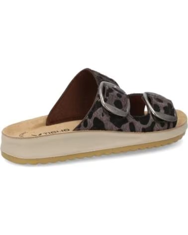 SPORT3PUNTO0 6570 SANDALI NERI ANIMALIER VARIOS COLORES