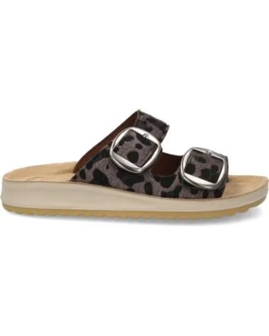 SPORT3PUNTO0 6570 SANDALI NERI ANIMALIER VARIOS COLORES