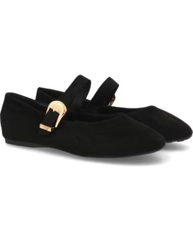 SPORT3PUNTO0 KK-1042 BALLERINA NERA FIBBIA DORATA VARIOS COLORES