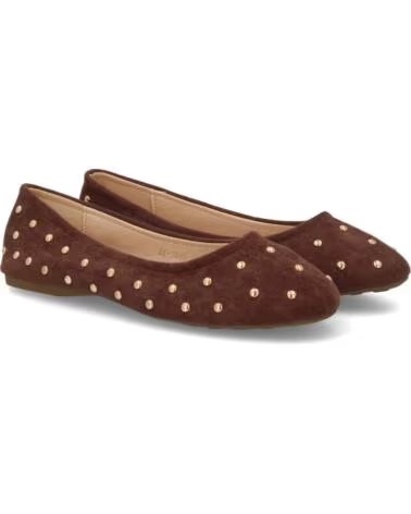 SPORT3PUNTO0 KK-1040 BALLERINE MARRONI CON BORCHIE VARIOS COLORES
