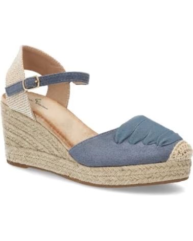 SPORT3PUNTO0 TF2921 BLAU KEILSANDALETTE ESPARTO VARIOS COLORES