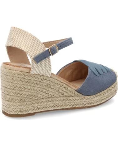 SPORT3PUNTO0 TF2921 BLAU KEILSANDALETTE ESPARTO VARIOS COLORES