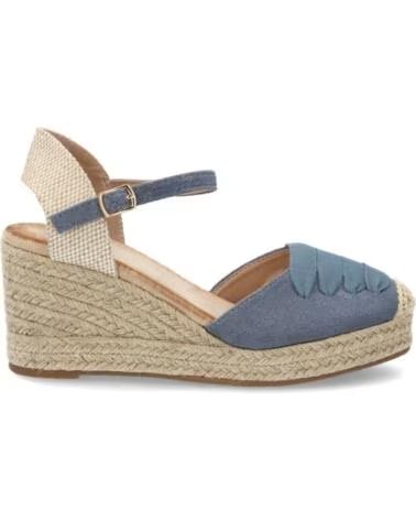 SPORT3PUNTO0 TF2921 BLAU KEILSANDALETTE ESPARTO VARIOS COLORES