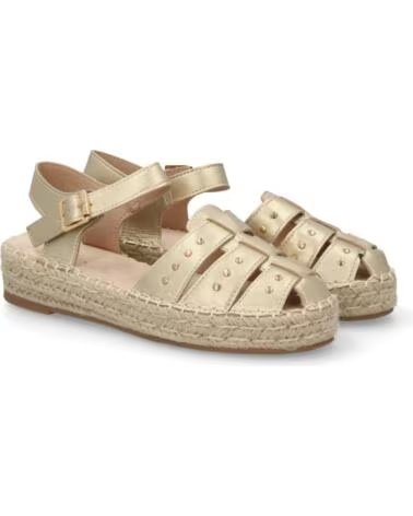SANDALI TIPO ESPADRILLAS SPORT3PUNTO0 TF2932 DORATI VARIOS COLORES