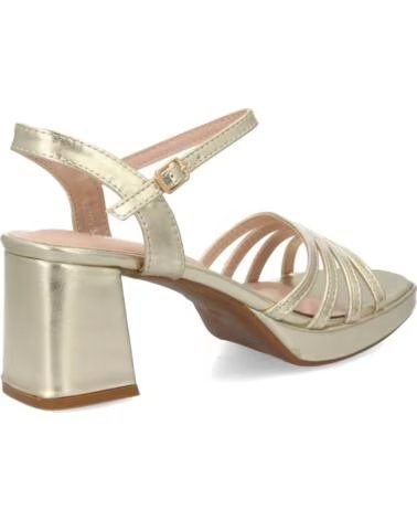 SPORT3PUNTO0 WXL929 BLOCKABSATZ SANDALEN GOLD VARIOS COLORES