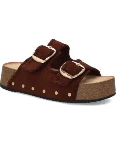 SANDALES SPORT3PUNTO0 W93 MARRON À BOUCLES VARIOS COLORES