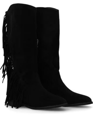 SPORT3PUNTO0 S-5523 BOTAS ALTAS DE ANTE CON FLECOS VARIOS COLORES