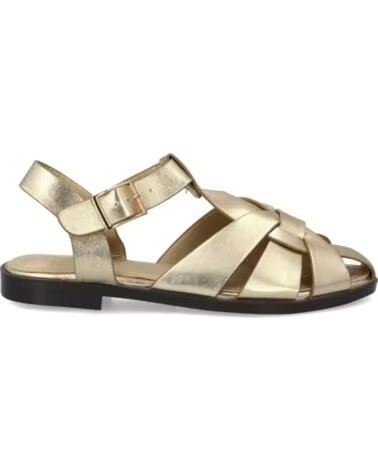 SPORT3PUNTO0 X-5731 GOLDENE LEDERSANDALEN VARIOS COLORES