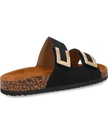 SPORT3PUNTO0 SYT014 SCHWARZE SANDALEN GOLDENE SCHNALLEN VARIOS COLORES
