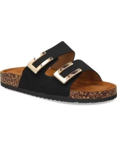 SPORT3PUNTO0 SYT014 SCHWARZE SANDALEN GOLDENE SCHNALLEN VARIOS COLORES