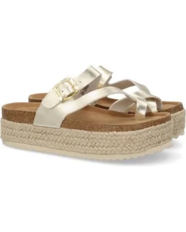 SPORT3PUNTO0 SANDALIAS PLATAFORMA M298-ORO VARIOS COLORES