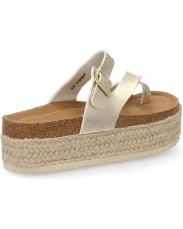 SPORT3PUNTO0 SANDALIAS PLATAFORMA M298-ORO VARIOS COLORES