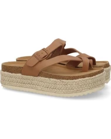 SPORT3PUNTO0 M298 FLACHE SANDALE TAUPE VARIOS COLORES