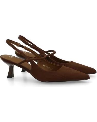 SPORT3PUNTO0 BS-5658 MARRONE SCARPE SLINGBACK CON TACCO MEDIO VARIOS COLORES