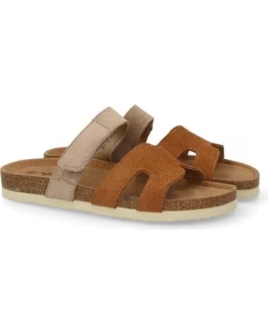 SPORT3PUNTO0 M296 TAUPE FLACHE SANDALEN VARIOS COLORES