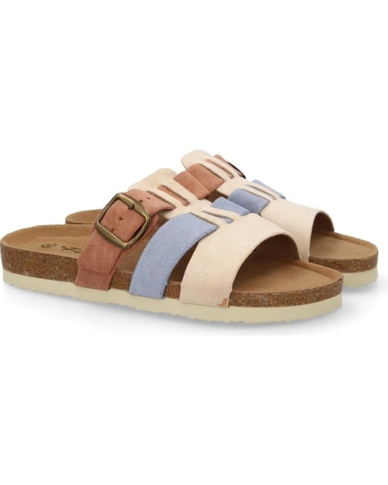 SPORT3PUNTO0 M295-ROSA SANDALIAS PLANAS MULTITONO VARIOS COLORES