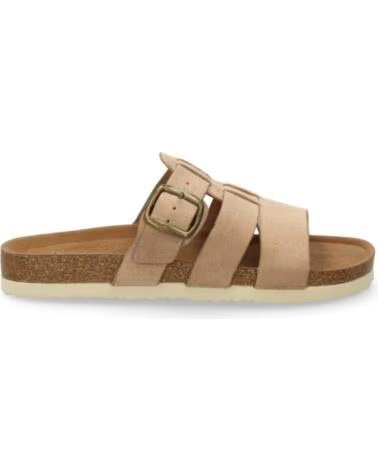 SPORT3PUNTO0 M295 KAKI FLACHE SANDALEN SCHNALLE VARIOS COLORES