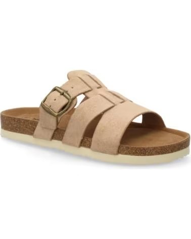SPORT3PUNTO0 M295 KAKI FLACHE SANDALEN SCHNALLE VARIOS COLORES