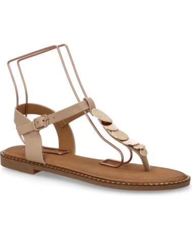 SPORT3PUNTO0 DD273 KAKI FLACHE DAMENSANDALEN VARIOS COLORES