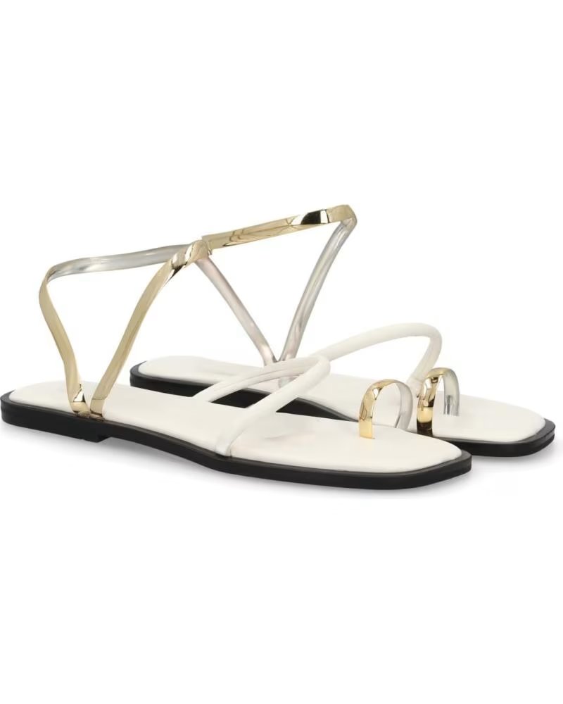 SPORT3PUNTO0 GZ-2A014 FLACHE RIEMENSANDALEN MEHRFARBIG VARIOS COLORES
