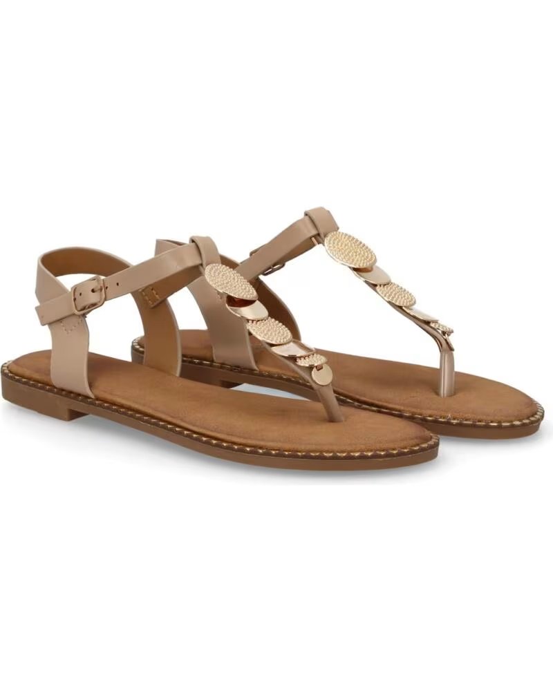 SPORT3PUNTO0 DD273 KAKI FLACHE DAMENSANDALEN VARIOS COLORES