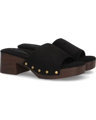 SPORT3PUNTO0 F280-32 SANDALES À TALONS DE COULEUR NOIRE VARIOS COLORES