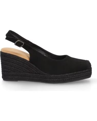 SPORT3PUNTO0 CF-5318 SCHWARZE KEILABSATZ-ESPADRILLE VARIOS COLORES