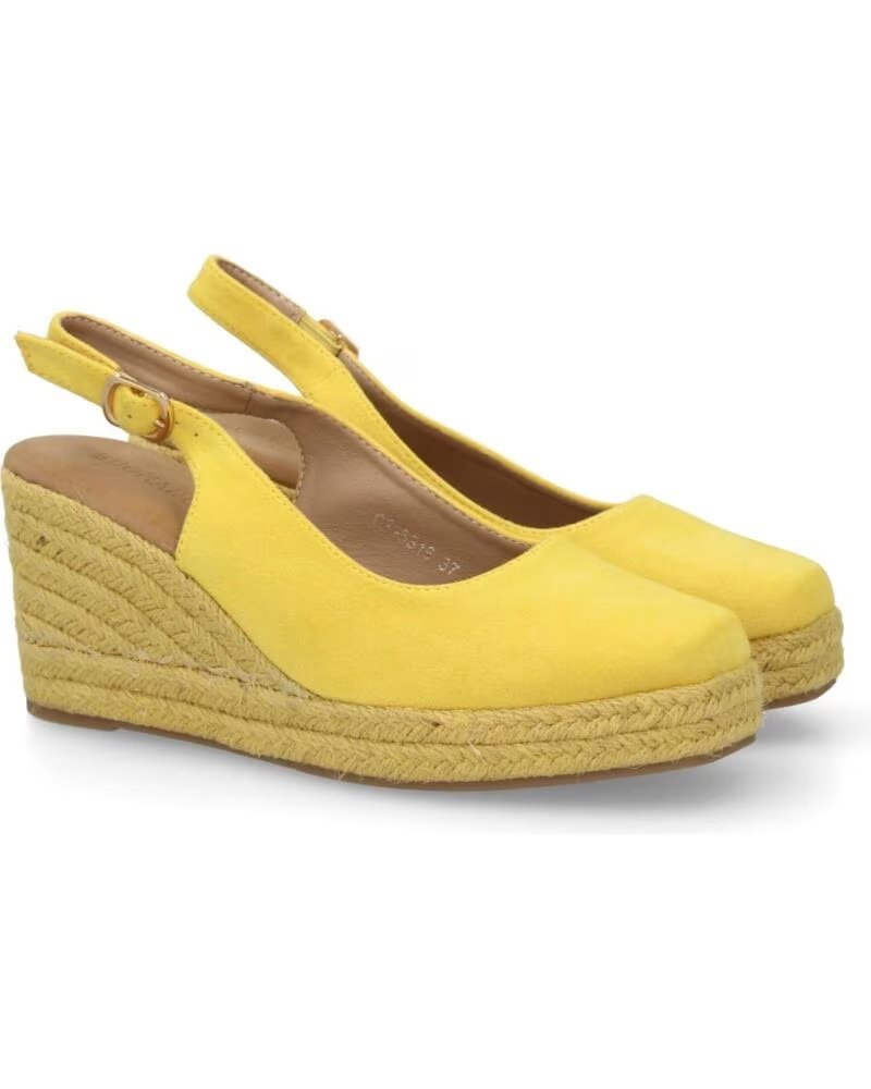 SPORT3PUNTO0 CF-5318 KEILSANDALE DAMEN GELB VARIOS COLORES