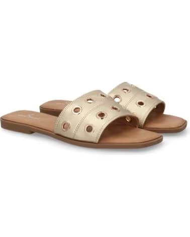 SPORT3PUNTO0 FLACHE SANDALEN TF2529 GOLD ÖSEN VARIOS COLORES