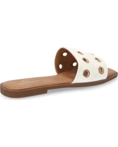 SPORT3PUNTO0 TF2529 FLACHE SANDALEN MIT METALLÖSEN VARIOS COLORES