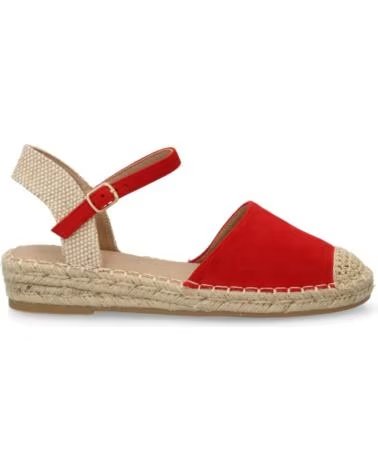 SPORT3PUNTO0 JY-3A024 ALPARGATA SANDALIA ROJA VARIOS COLORES